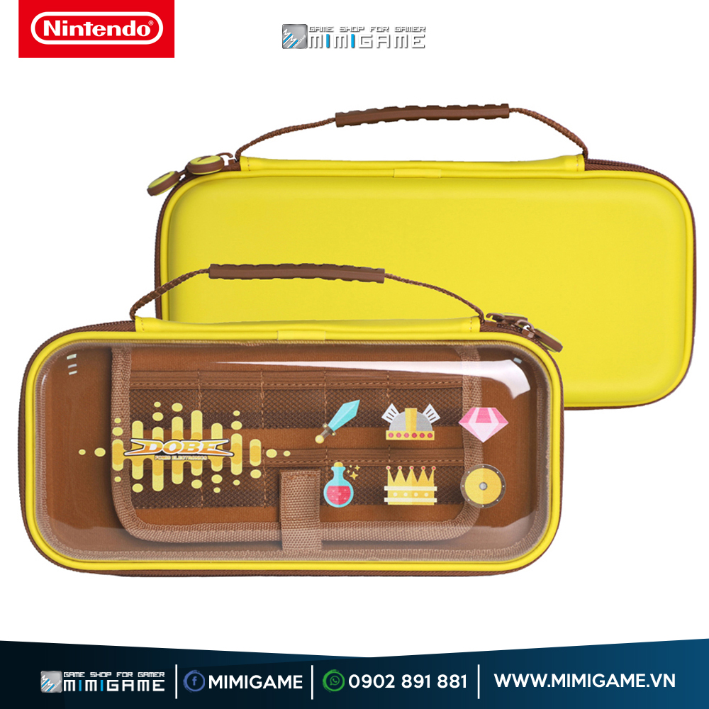 Bóp đựng máy Nintendo Switch Oled mẫu trong suốt cực đẹp | mimigame.vn