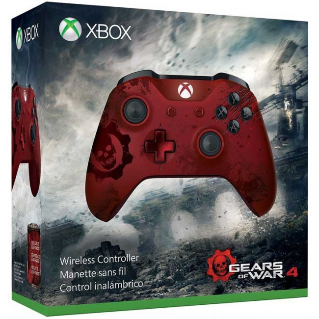 Xbox Wireless Controller - Gears of War 4 Crimson Omen Limited Edition