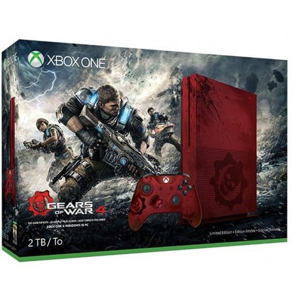 Xbox One S Gears of War 4 Limited Edition Bundle (2TB)