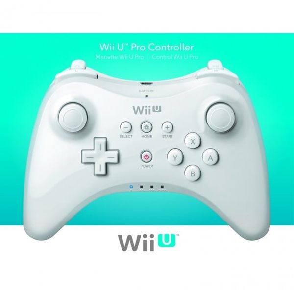 Nintendo Wii U Pro Controller - White