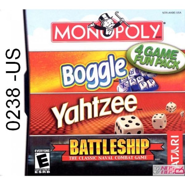 0238 - Monopoly - Boggle - Yahtzee - Battleship