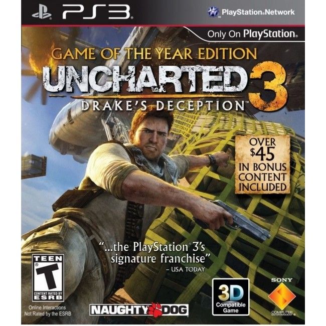 779 - Uncharted 3 Drake's Deception - Game of the Year Edition