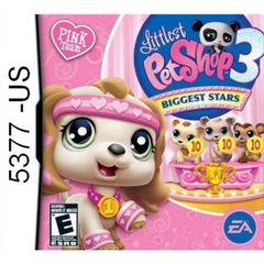 5377 - Littles Pet Shop 3 Biggest  Stars Pink Team
