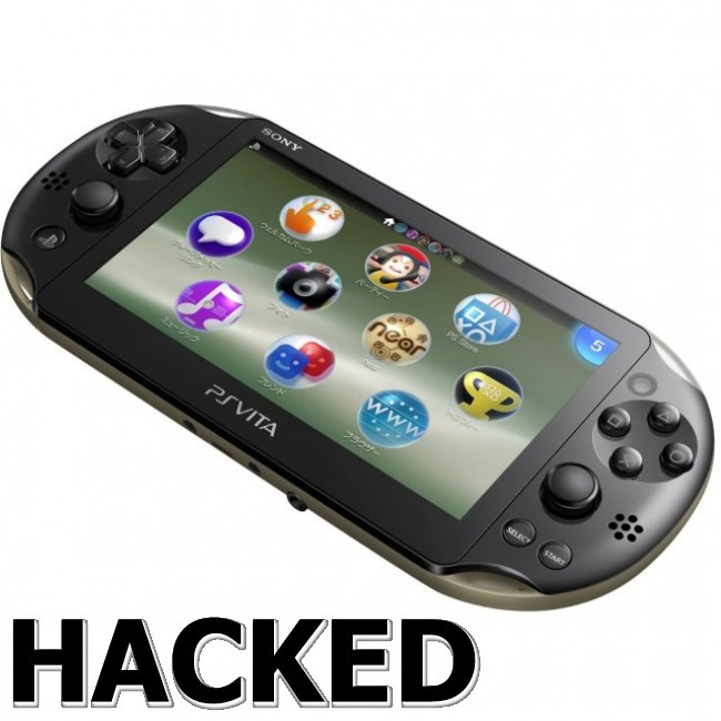 PS Vita HACKED Black