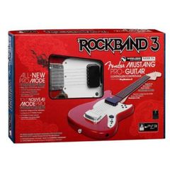 PS3 Rock Band 3 Fender Mustang PRO Guitar