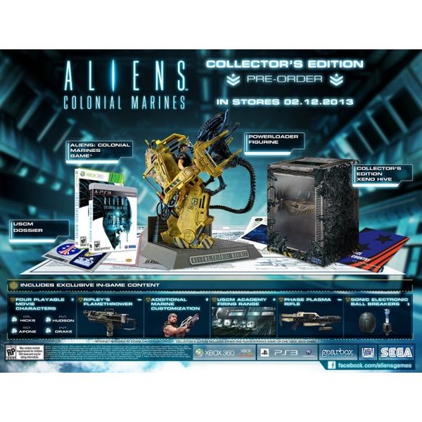 741 - Aliens Colonial Marines Collector's Edition