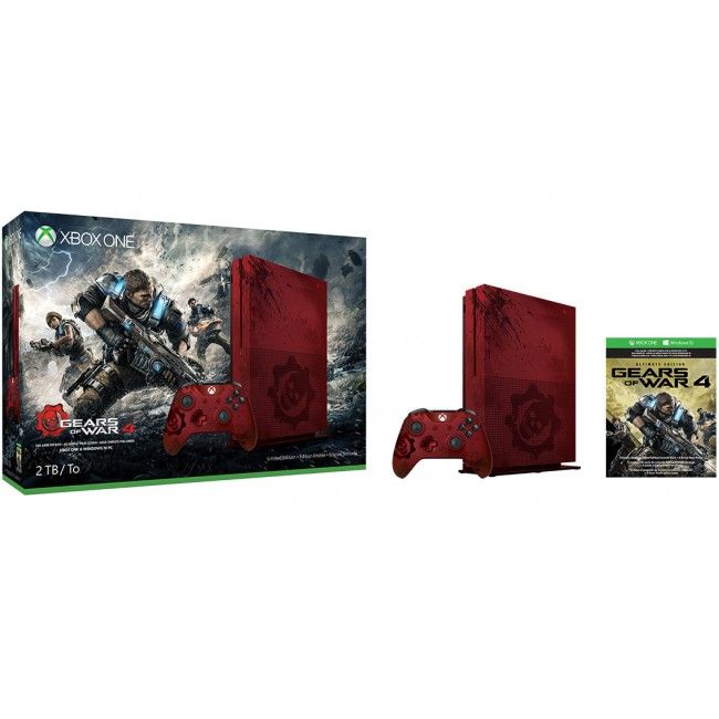 Xbox One S Gears of War 4 Limited Edition Bundle (2TB)