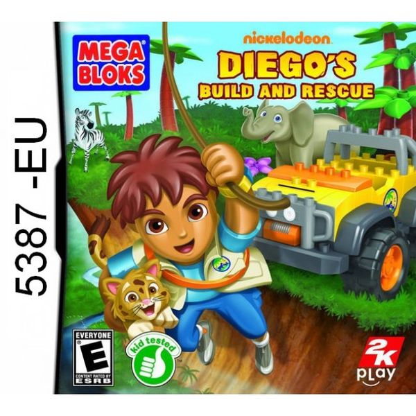 5387 - Go Diego Go Mega Bloks Build & Rescue