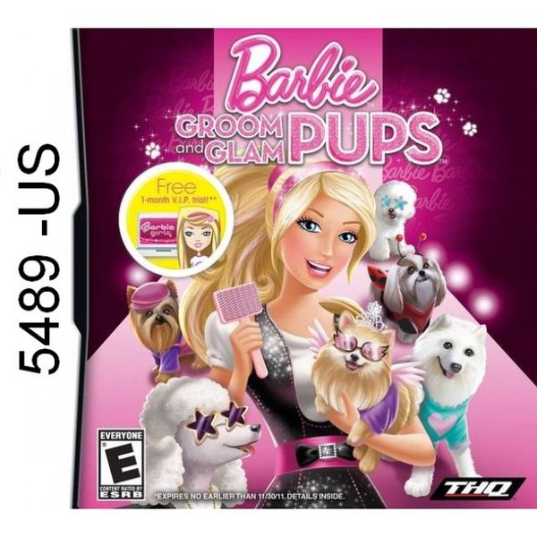 5489 - Barbie Groom and Glam Pups