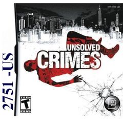 2751 - Unsolved Crimes