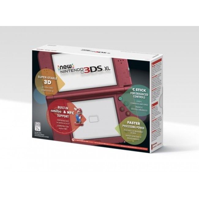 Nintendo New 3DS XL - Red - US Version