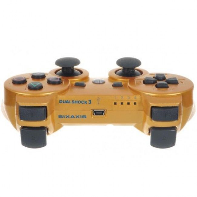 PS3 Dualshock 3 Gold Colored Controller