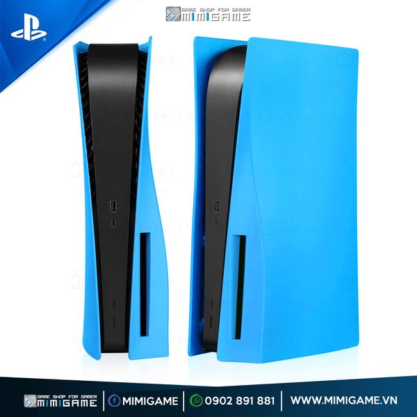 Bộ vỏ ốp máy Playstation 5 màu Light Blue