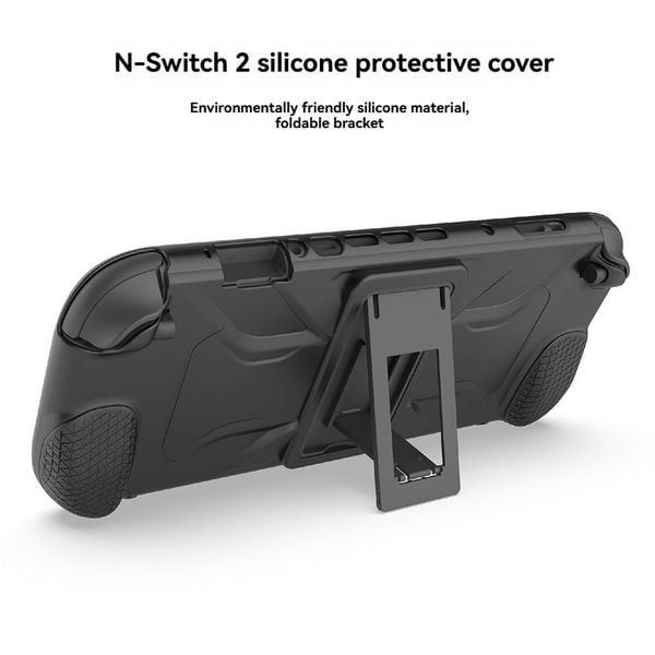 Ốp Silicone Chống Trượt Có Chân Đế Cho Máy Switch 2 - PG TECH GP366