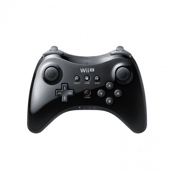 nintendo wii u pro controller black