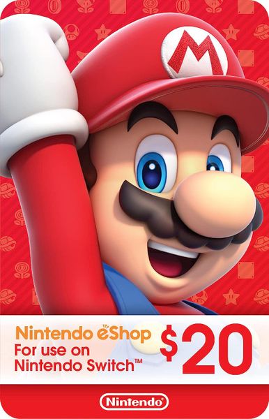 Nintendo Eshop Prepaid Card 20$