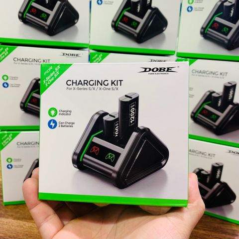 Bộ Pin Kèm Đế Sạc cho Tay Cầm Xbox Series, Xbox One / DOBE TYX-0672S