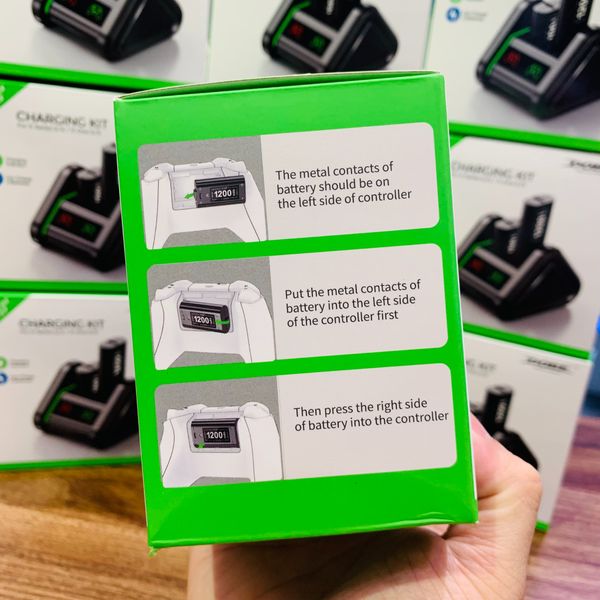 Bộ Pin Kèm Đế Sạc cho Tay Cầm Xbox Series, Xbox One / DOBE TYX-0672S