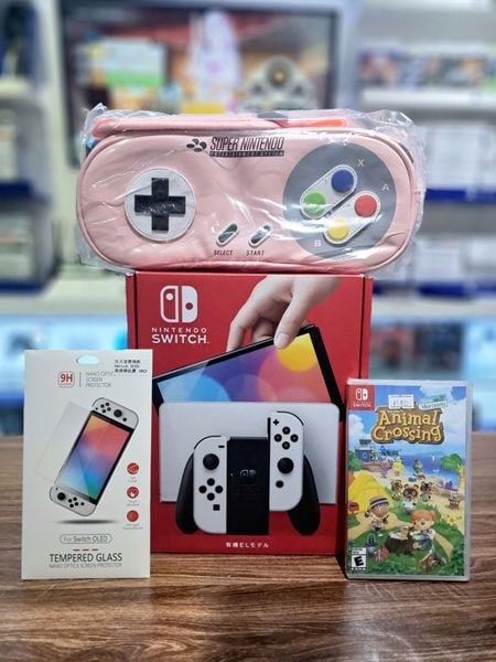 Máy Nintendo Switch Oled Combo Kèm Game Tiết Kiệm