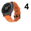 Dây silicon thể thao Garmin Fenix  5 / 6