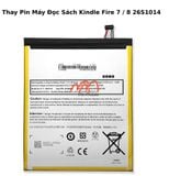 Thay Pin Máy Đọc Sách Kindle Fire 7 / 8 26S1014