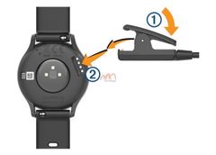 Cáp sạc đông hồ Garmin VivoMove HR