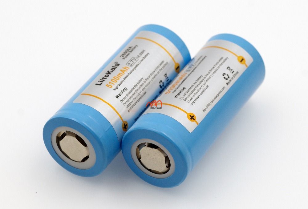 Cell pin 26650 hiệu LiitoKala 5100mAh