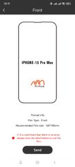 Dán PPF full Màn Hình iPhone 15 Pro Max