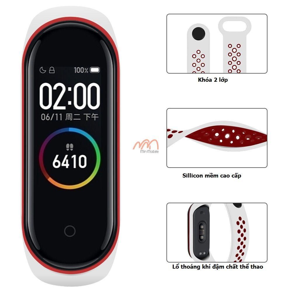 Dây cao su thể thao Xiaomi Mi Band 3/ 4