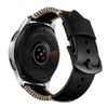 Dây da cao cấp viền chỉ nổi Samsung Galaxy Watch 42mm và 46mm