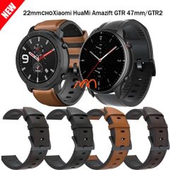 Dây Da Hybrid 2 lớp Amazfit GTR 1 / 2 / 3 / 4