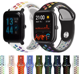 Dây cao su mềm Rainbow Amazfit Bip hiệu Sikai