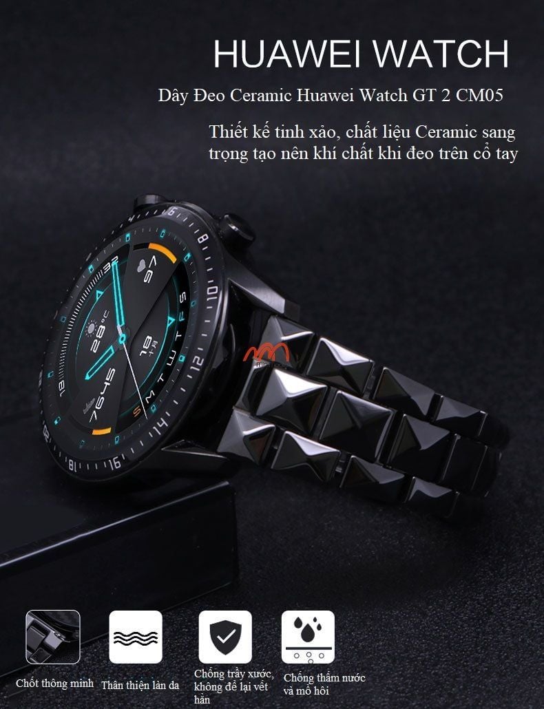 Dây Đeo Ceramic Huawei Watch GT 2 CM05