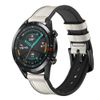 Dây 2 lớp da + silicon Huawei Watch GT2 hiệu Sikai