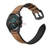 Dây 2 lớp da + silicon Huawei Watch GT2 hiệu Sikai