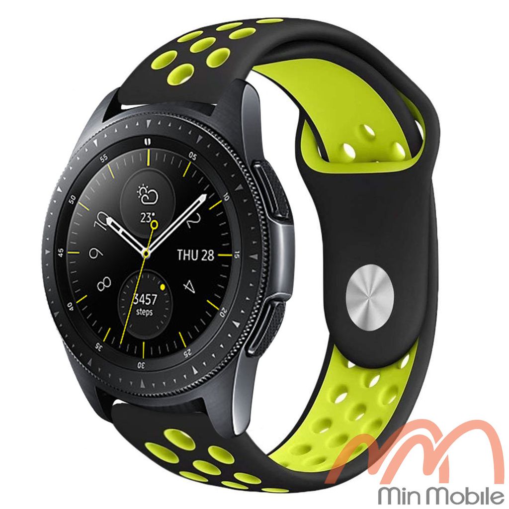 Day Cao Su Lỗ Kiểu Apple Watch Cho đồng Hồ Samsung Galaxy Watch 42mm 4 Min Mobile