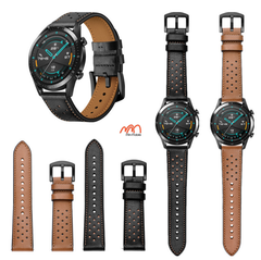 Dây da đục lỗ Huawei Watch GT2 / GT1