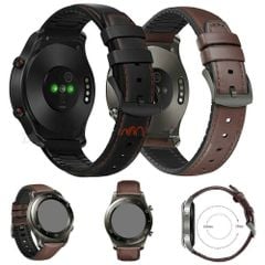 Dây da hybirth 2 lớp Huawei Watch GT1 / GT2