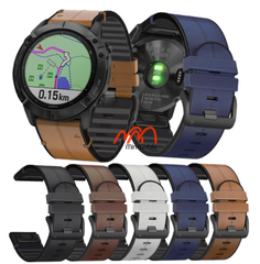 Dây Da Hybrid Garmin Fenix 6x / 6x Pro