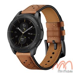 Dây da lỗ cao cấp Samsung Galaxy Watch 46mm và 42mm