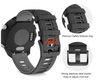 Dây Đeo 2 Màu Garmin Forerunner 645