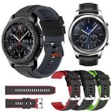 Dây đeo cao su viền màu Samsung Gear S3