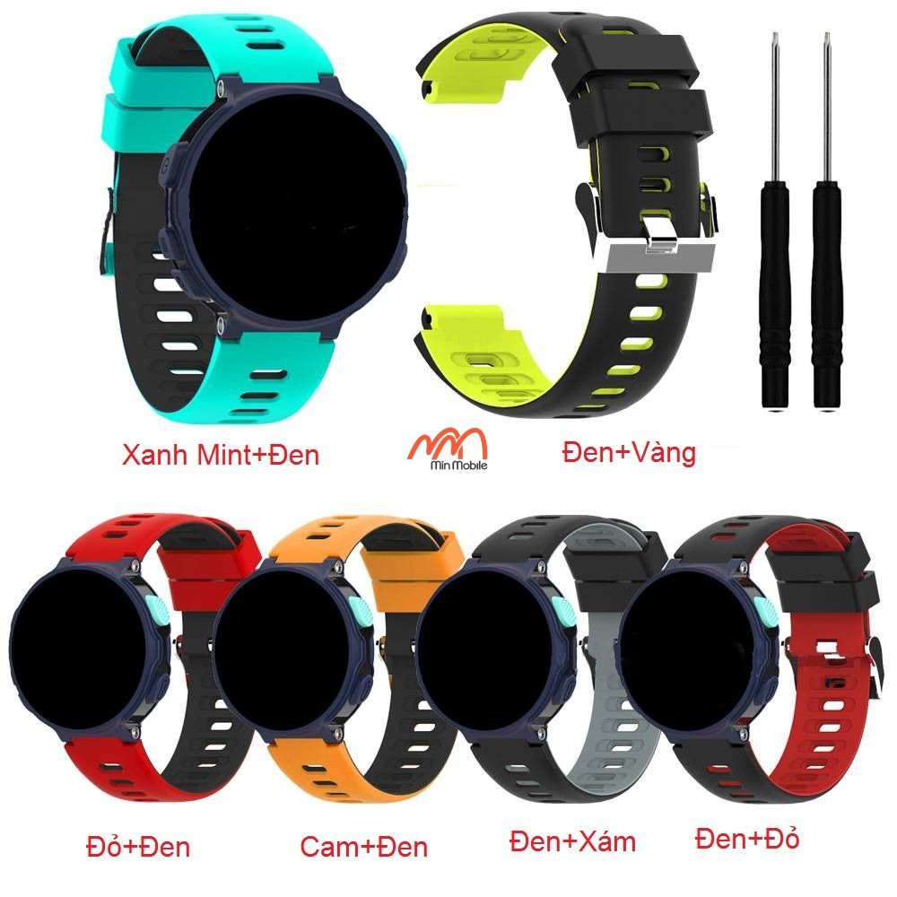 Dây đeo silicon 2 mặt Garmin Forerunner 235 / 220 / 230