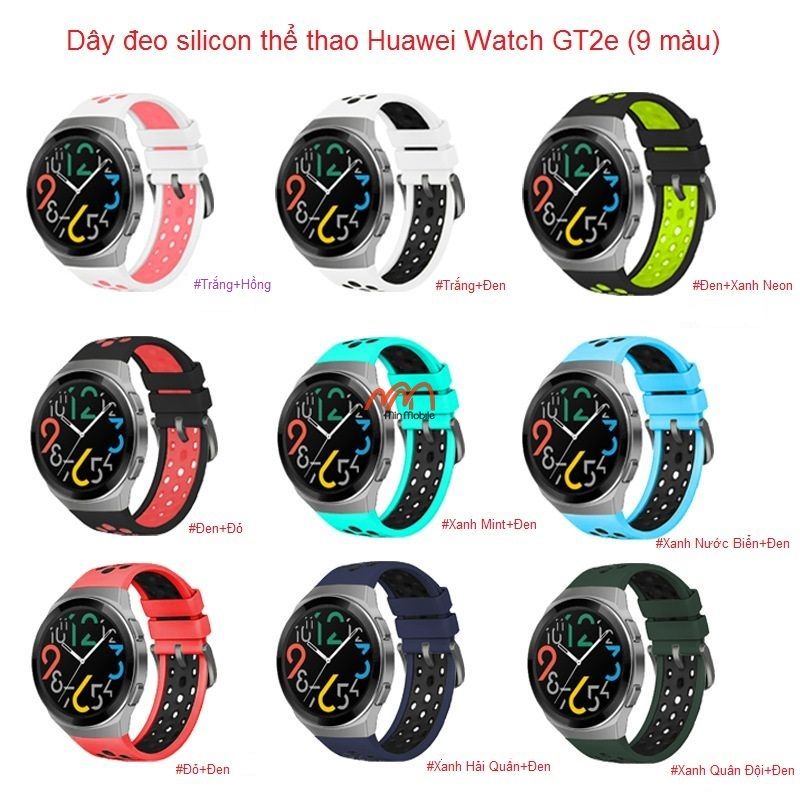 Dây đeo silicon thể thao Huawei Watch GT2e