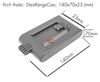 Thay Pin Máy Hút Bụi Dyson DC16