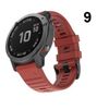 Dây silicon thể thao Garmin Fenix  5 / 6