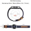 SẢN PHẨM DÂY ĐEO VẢI KAKI VIỀN DA SAMSUNG WATCH 3