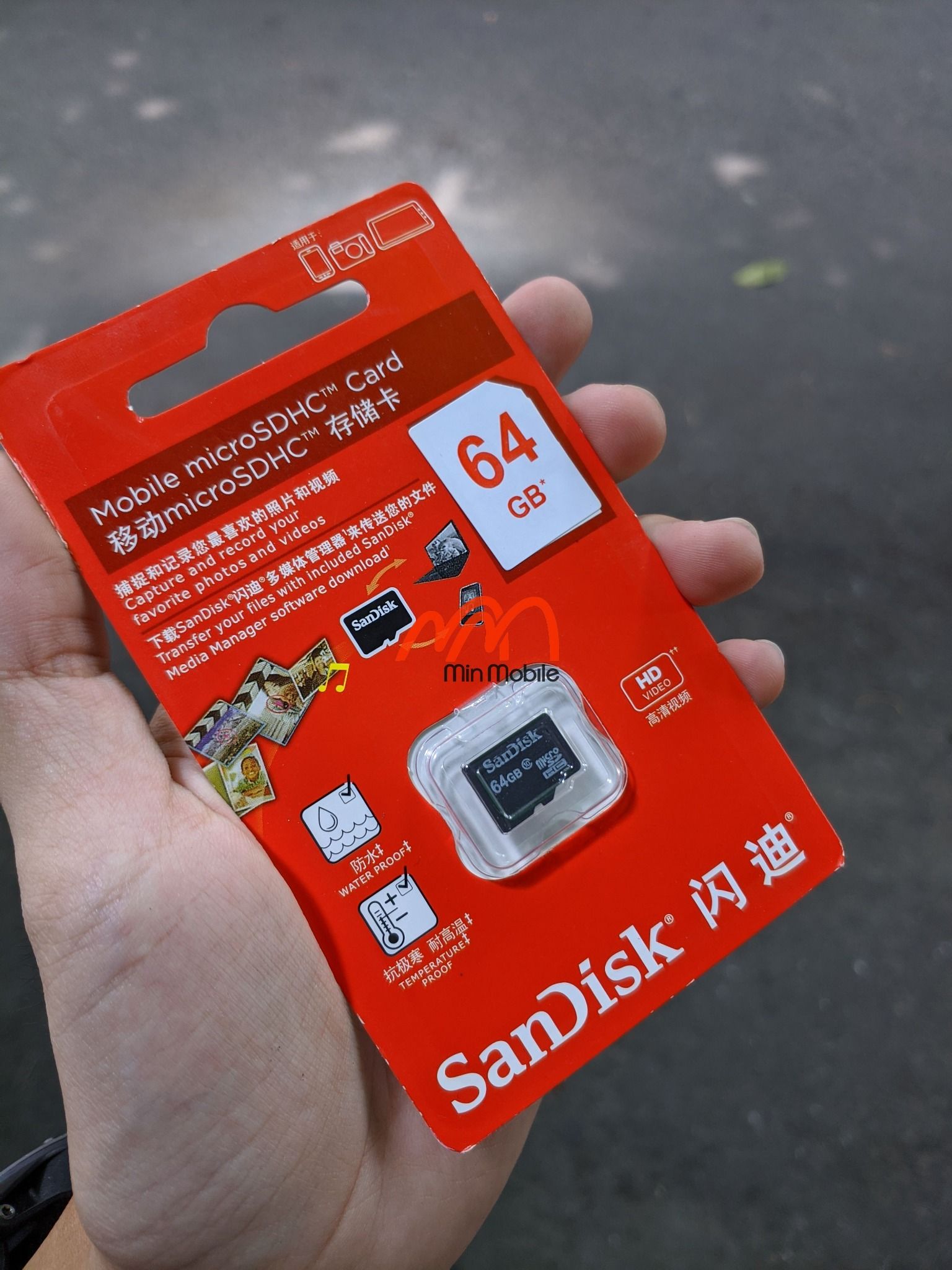 Thẻ Nhớ Micro SD 64GB hiệu SanDisk Class 10