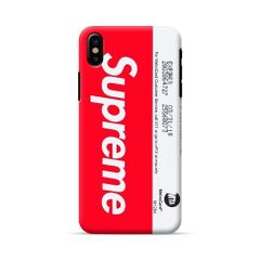 Ốp lưng iPhone X Supreme Underground in 3D