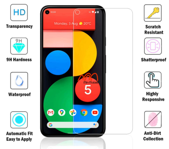 Kính Cường Lực 9H+ Google Pixel 5